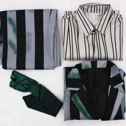 Beetlejuice Halloween Suits & Blazers Beetlejuice 2 Horror Movie Cosplay Costume Adults' Men's Carnival Party / Evening Easy Halloween Costumes Dress Up