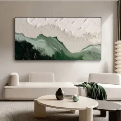 Beige Brown 3D Painting handmade Brown wabi sabi artwork oil painting hand painted Textured Oil Painting Beige Oil Painting brown Abstract Canvas Art Modern Horizontal decor art