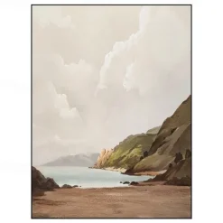 Beige Brown Painting handmade Brown wabi sabi artwork oil painting hand painted Textured Oil Painting Beige Oil Painting brown Abstract Canvas Art Modern Horizontal decor art