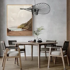 Beige Brown Painting handmade Brown wabi sabi artwork oil painting hand painted Textured Oil Painting Beige Oil Painting brown Abstract Canvas Art Modern Horizontal decor art