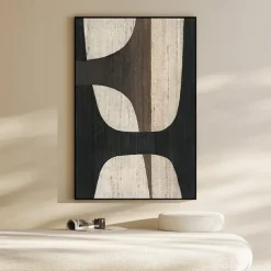 Beige Wabi Sabi oil painting handmade Wall Art Brown Beige Abstract Painting Large Black Minimalist painting Wall Art Beige Textured Canvas Painting Neutral Wall Art Decor paintings