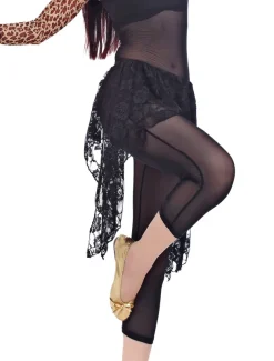 Belly Dance Hip Scarf Lace Women's Training Chiffon