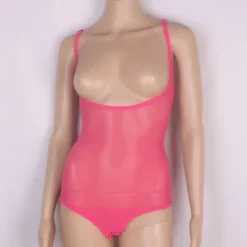 Belly Dance Leotard / Onesie Ruching Women's Performance Training Sleeveless Tulle