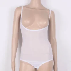 Belly Dance Leotard / Onesie Ruching Women's Performance Training Sleeveless Tulle