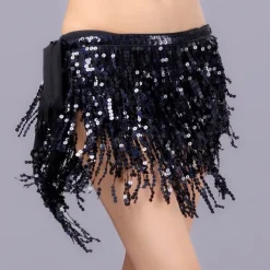 Belly Dance Skirt Hip Scarf Dance Hip Belt Latin Dance Hula Hip Scarf