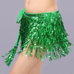 Belly Dance Skirt Hip Scarf Dance Hip Belt Latin Dance Hula Hip Scarf