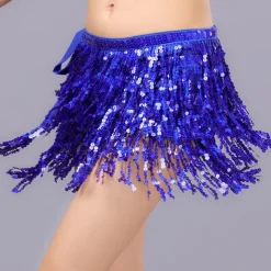 Belly Dance Skirt Hip Scarf Dance Hip Belt Latin Dance Hula Hip Scarf