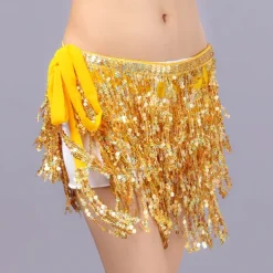 Belly Dance Skirt Hip Scarf Dance Hip Belt Latin Dance Hula Hip Scarf