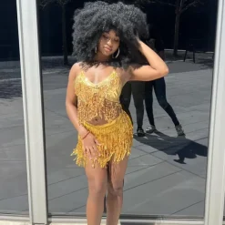 Belly Dance Skirt Hip Scarf Dance Hip Belt Latin Dance Hula Hip Scarf