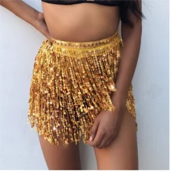 Belly Dance Skirt Hip Scarf Dance Hip Belt Latin Dance Hula Hip Scarf