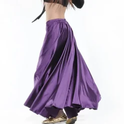 Belly Dance Skirts Ruching Women's Training Performance Natural Nylon