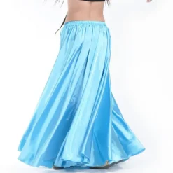 Belly Dance Skirts Ruching Women's Training Performance Natural Nylon