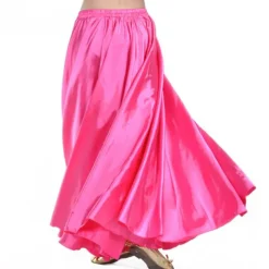Belly Dance Skirts Ruching Women's Training Performance Natural Nylon