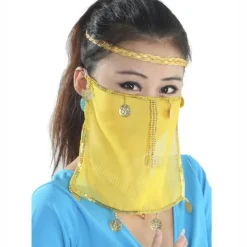 Belly Dance Veil Women's Performance Polyester Sequin Veil