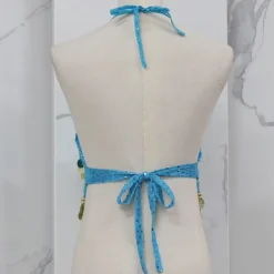 Belly Dance Vest Copper Coin Pure Color Splicing Women's Performance Training Sleeveless High Polyester