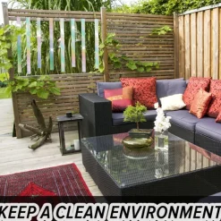 Bird Scare Tape Ribbon, Reflective Tape Ribbon for Birds Woodpecker Scare Reflective Flash Tape Scare Birds Away for Outdoor, House, Garden, Patio, Orchard