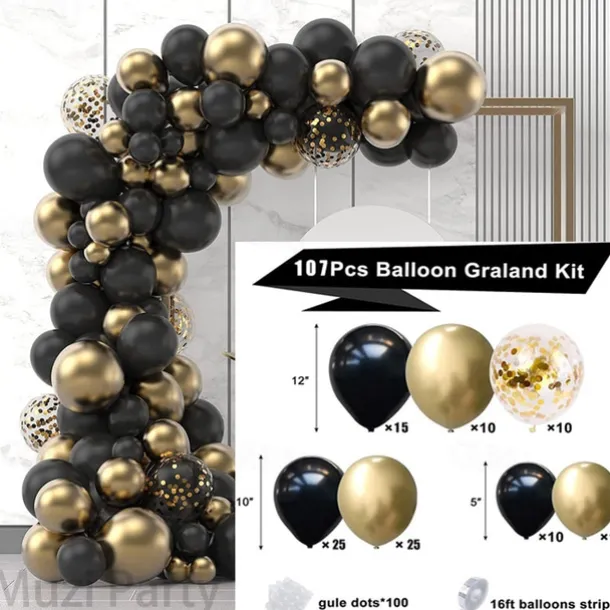 Birthday balloon set party decoration balloons wedding room scene decoration balloon chain arch