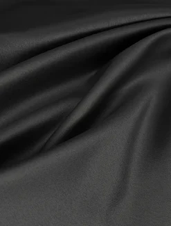 Black Jumpsuit Mother of the Bride Elegant Minimalist Lapel Floor Length Velvet Long Sleeve with Buttons Solid Color 2025