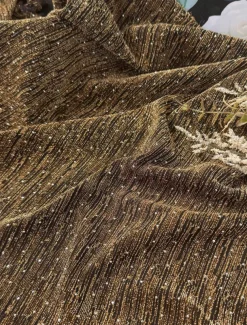 Black Tie Mermaid / Trumpet Crystal-embellished Jersey Evening Gown Elegant Dress Formal Wedding Floor Length Sleeveless Crew Neck with Detachable Bow(s)