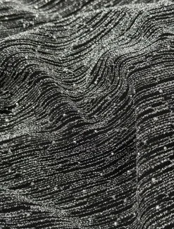 Black Tie Mermaid / Trumpet Crystal-embellished Jersey Evening Gown Elegant Dress Formal Wedding Floor Length Sleeveless Crew Neck with Detachable Bow(s)