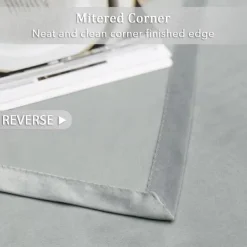 Blackout Curtain Drapes Velvet Farmhouse Grommet/Eyelet IKEA Series Curtain Panels For Living Room Bedroom Door Kitchen Window Treatments Thermal Insulated Room Darkening