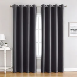 Blackout Curtains Thermal Insulated Long Curtains& Drapes Room Darkening Curtains for Living Room Bedroom Window