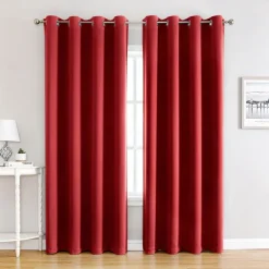 Blackout Curtains Thermal Insulated Long Curtains& Drapes Room Darkening Curtains for Living Room Bedroom Window
