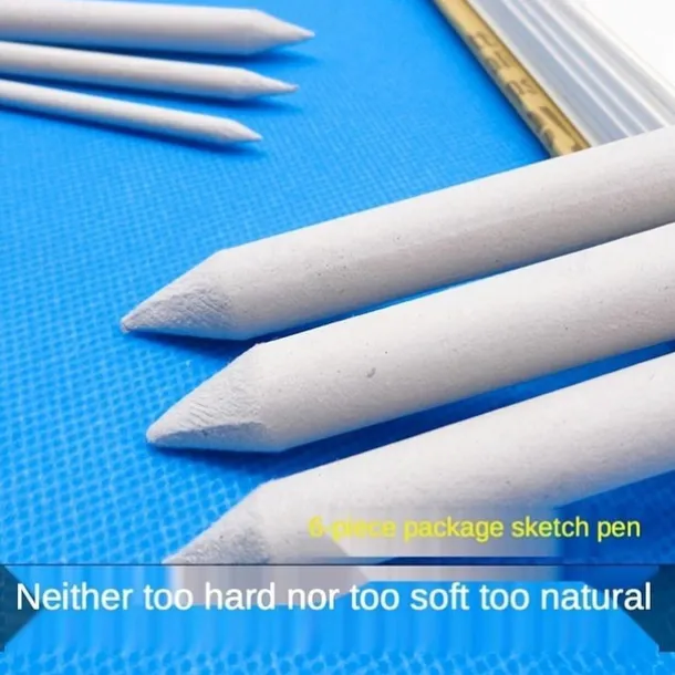 Blending Smudge Stump Stick Tortillon Sketch Art White Drawing Charcoal Sketching Tool Rice Paper Pen Artist Supplies