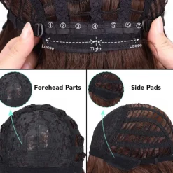 Blonde Wigs for Women Synthetic Wig Curly Asymmetrical Wig Blonde Short Blonde Synthetic Hair 14 Inch Women's Fluffy Blonde