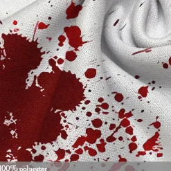 Blood stains Men's Comfort Color Sweatshirts Fashion 3D Print Hoodie Hoodies White Crew Neck Fall