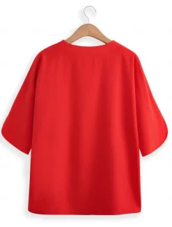 Blouse Dressy Tops Women's Black White Yellow Solid / Plain Color Sexy Daily Elegant V Neck Regular Fit S