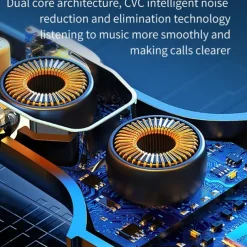 Bluetooth 5.3 FM Transmitter for Car PD 30W+QC 3.0 Dual-Port Fast Car Charger Wireless FM Radio Bluetooth Car Adapter with Hands-Free Calling