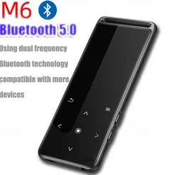 Bluetooth 5.0 Lossless MP3 Player HiFi Portable Audio Walkman FM Radio EBook Voice Recorder MP3 Music Playe