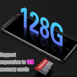 Bluetooth 5.0 Lossless MP3 Player HiFi Portable Audio Walkman FM Radio EBook Voice Recorder MP3 Music Playe