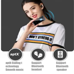 Bluetooth 5.0 Lossless MP3 Player HiFi Portable Audio Walkman FM Radio EBook Voice Recorder MP3 Music Playe