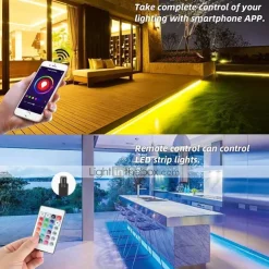 Bluetooth Double outlet LED Smart Controller Working with Android and IOS System Free App for RGB LED Light Comes With 24 Keys IR Remote Control DC5V-24