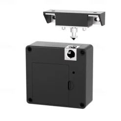 Bluetooth Invisible Cabinet Lock RFID Sensor Smart Drawer Security No Drill Keyless File Cabinet Invisible Lock APP Unlock