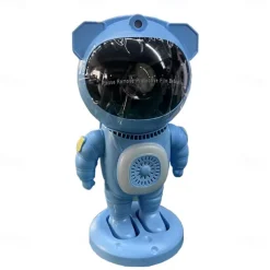 Bluetooth Starry Sky Projector – Astronaut & Horse Running Night Light, Dazzling Atmosphere Lamp