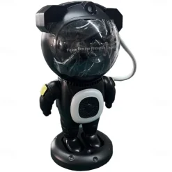 Bluetooth Starry Sky Projector – Astronaut & Horse Running Night Light, Dazzling Atmosphere Lamp