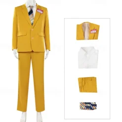 Bob Halloween Outfits Suits & Blazers Beetlejuice Horror Movie Outfits Adults' Men's Masquerade Party / Evening Easy Halloween Costumes Dress Up