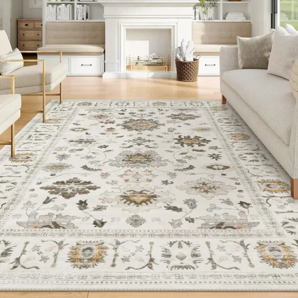 Bohemian Boho Area Rug Kitchen Mat Non-Slip Oil Proof Floor Mat Livingroom Rug Indoor Outdoor Mat Bedroom Decor Bathroom Mat Entrance Rug Door Mat