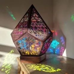 Bohemian LED Light Colorful Starry Sky Projector Night Light Room Decor Romantic Projection Lamp for Children Gifts Table Lamp