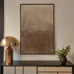 Boho Art Heavy Texture Painting hand painted Brown Abstract Art Nordic Art oil painting handmade Blue Brown Beige 3D Textured Art Original Painting Wall Art painting