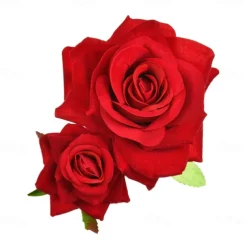 Boho Chic Garland Double Flannel Rose Hair Clips For Women Girl Hair Band Fork Comb Hairpin Flower Jewelry Hair Accessories