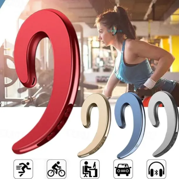 Bone Conduction Bluetooth 5.3 Wireless Headset Stereo Sports Headphone Universal Oreillette Bluetooth 5.3 casque sans fil stro sport casque universel