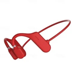 Bone Conduction Earphone Bluetooth5.0 Stereo Open Ended Design Headphone Sweatproof Waterproof 6D Surround Directional Sound Field Headset for Sport