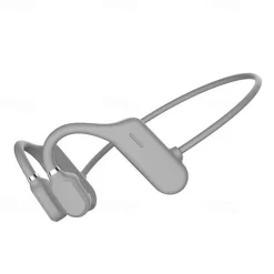 Bone Conduction Earphone Bluetooth5.0 Stereo Open Ended Design Headphone Sweatproof Waterproof 6D Surround Directional Sound Field Headset for Sport