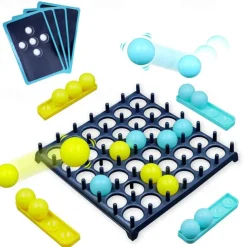 Bouncing Ball Game Parent-child Interactive Multiplayer Battle Throwing Ball Children's Wisdom Teaching Board Games Jumping Ball Toys