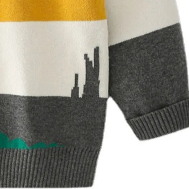 Boys 3D Animal Cartoon Tiger Sweatshirt Long Sleeve Fall Winter Active Basic Kids 3-8 Years Outdoor Indoor Regular Fit