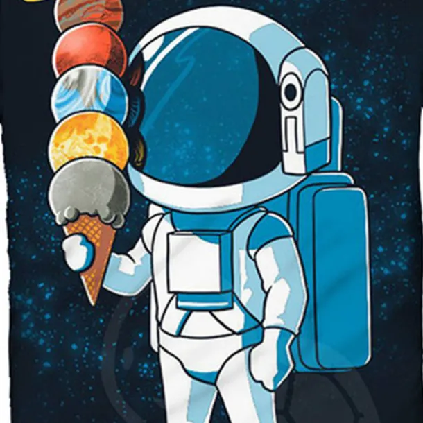 Boys 3D Astronaut T shirt Short Sleeve 3D Print Summer Spring Active Sports Fashion Kids 3-12 Years Outdoor Daily Indoor Regular Fit